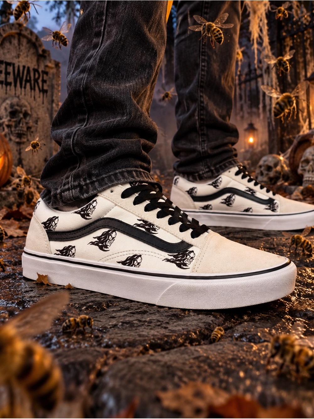 VANS SIXTY SIXERS OLD SKOOL UNISEX SNEAKERS Men/6  Women/7.5